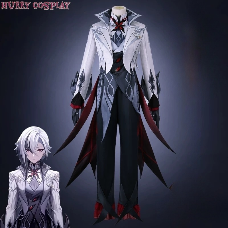 Game Cosplay,Genshin Impact,Genshin Impact Arecino Servant Cosplay Costume